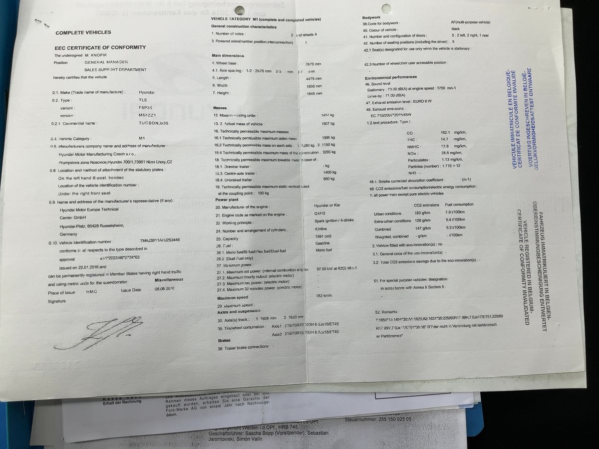 Hyundai Tucson d'occasion