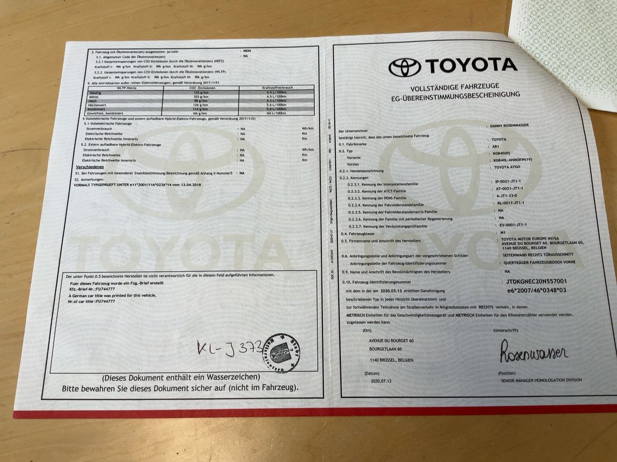 Toyota Aygo d'occasion