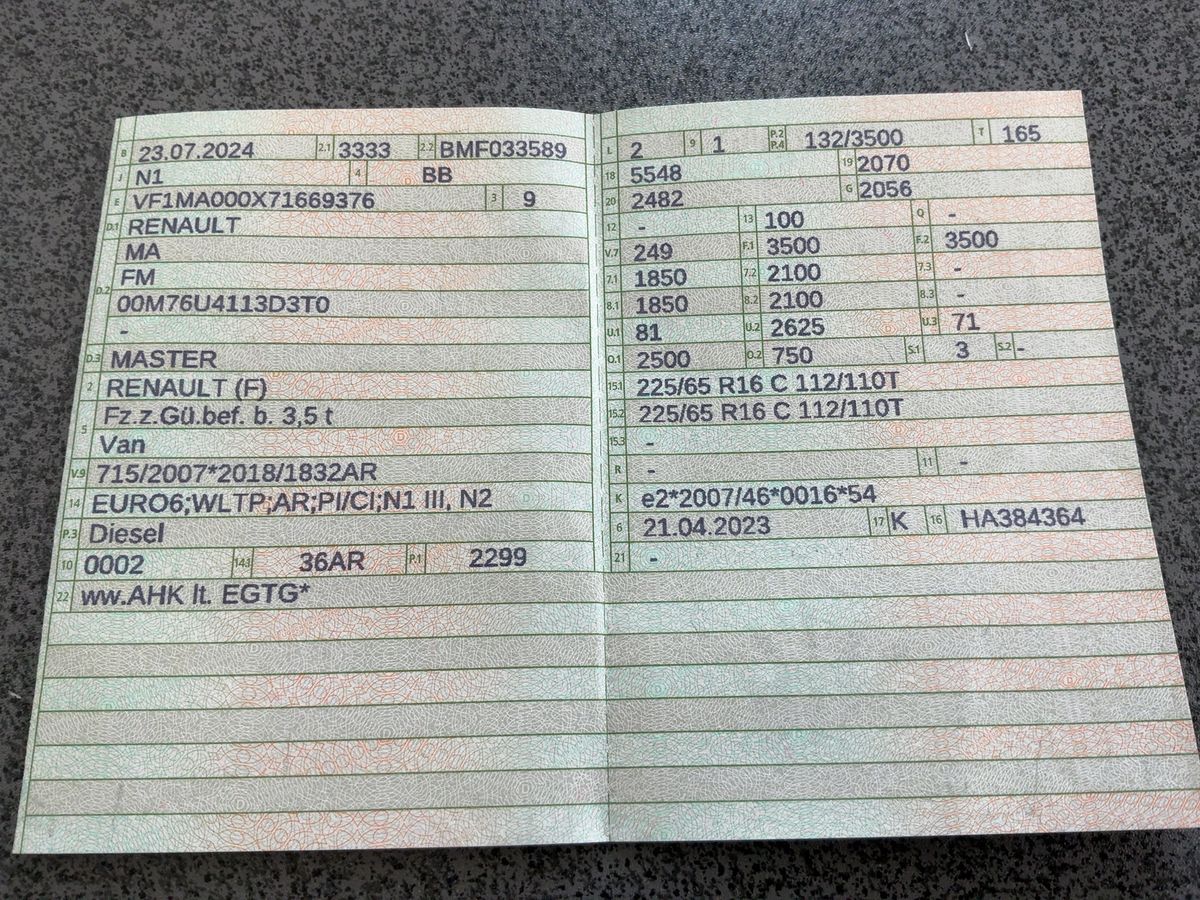 Renault Master d'occasion