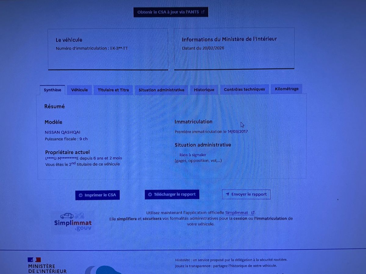 Nissan Qashqai d'occasion