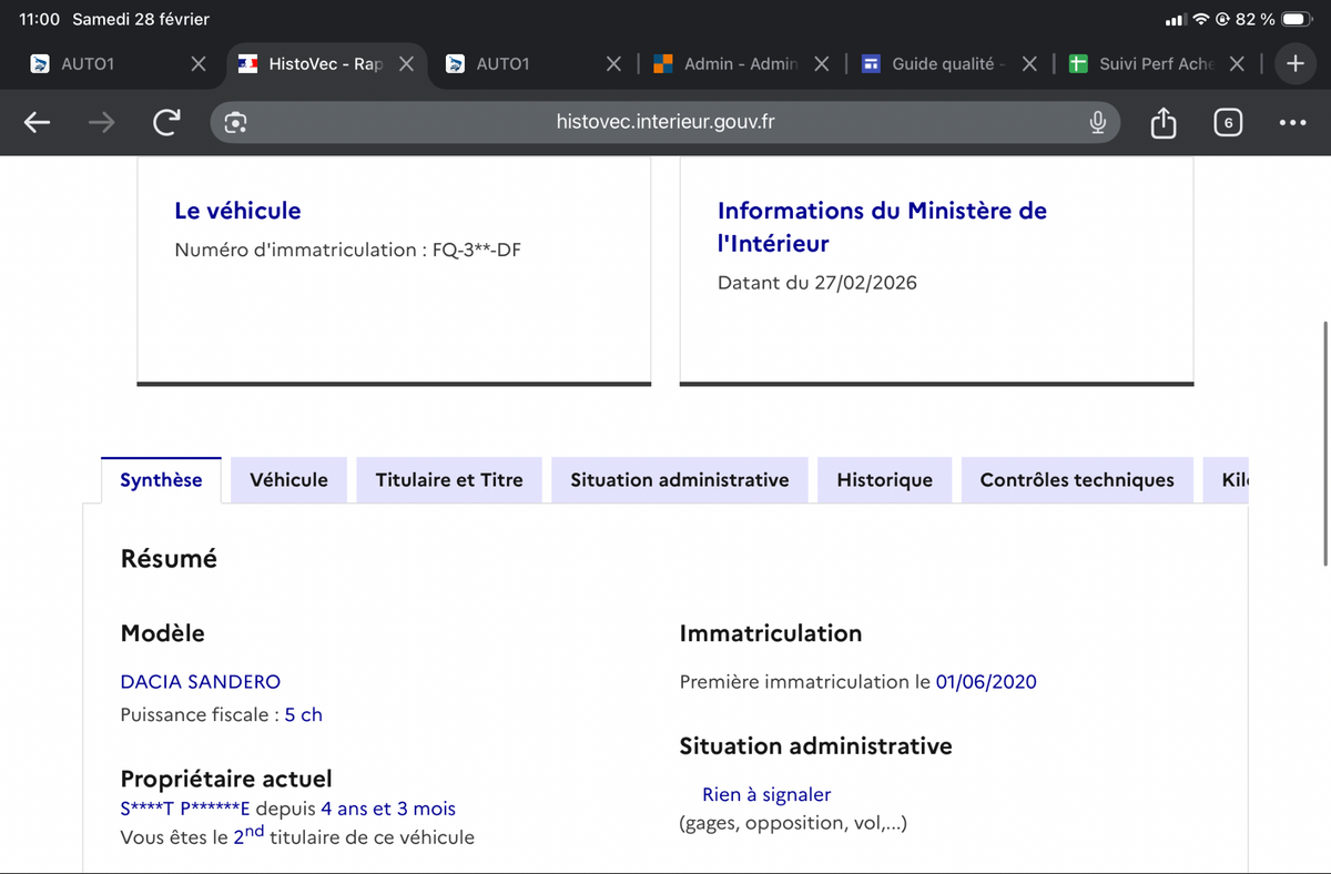 Dacia Sandero d'occasion