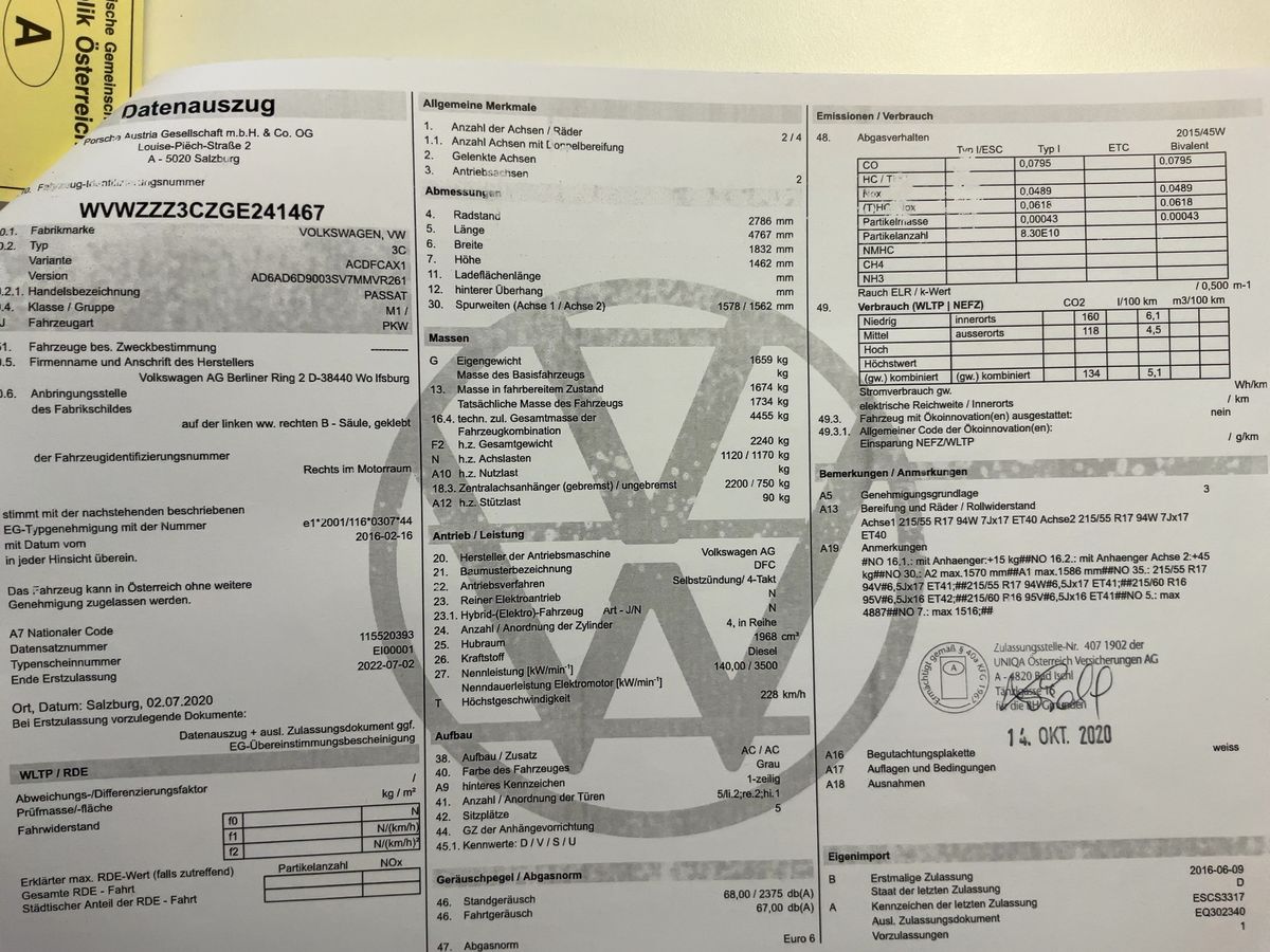 Volkswagen Passat d'occasion