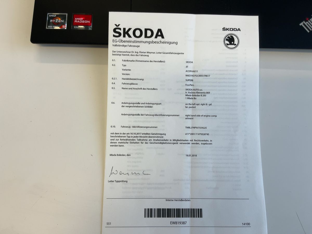 Skoda Superb d'occasion