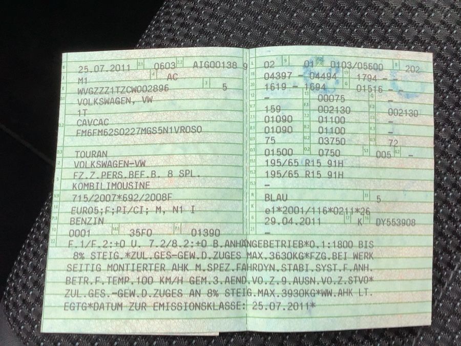 Volkswagen Touran 1.4 TSI Comfortline