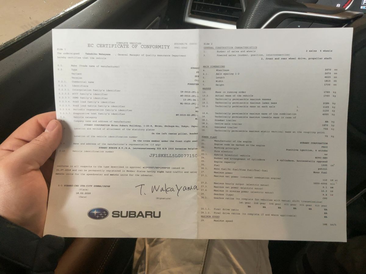 Subaru Forester d'occasion