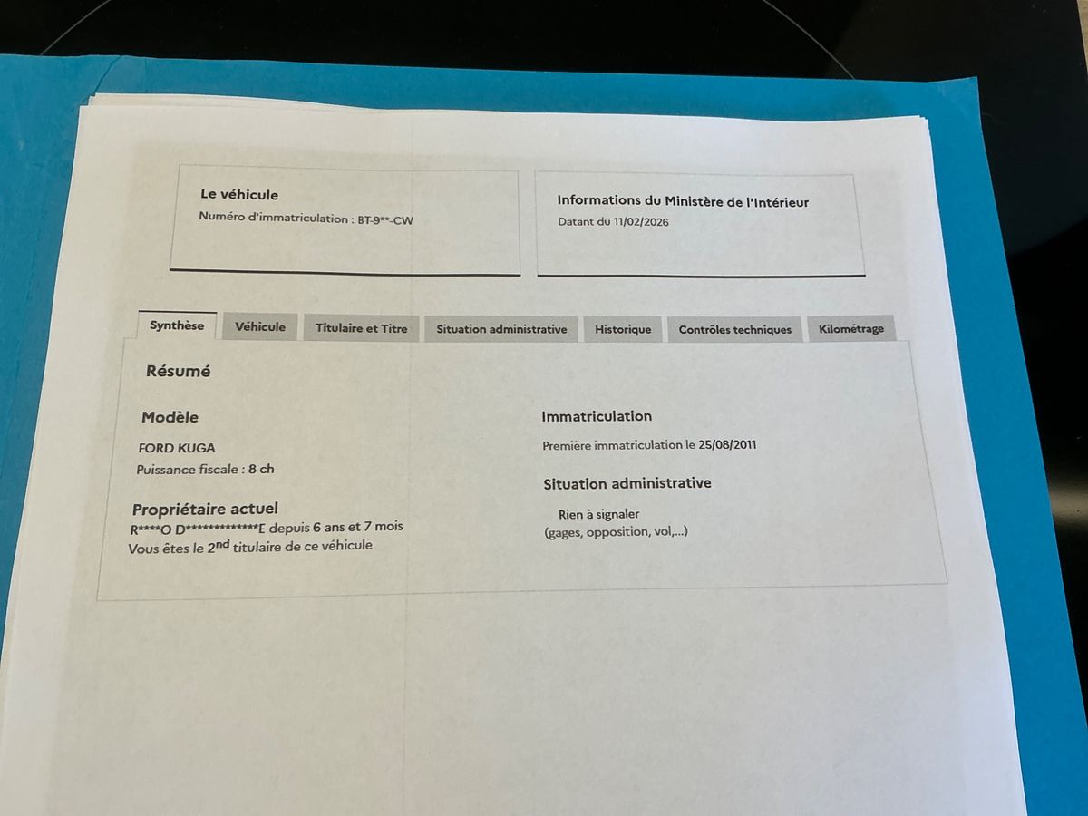 Ford Kuga d'occasion