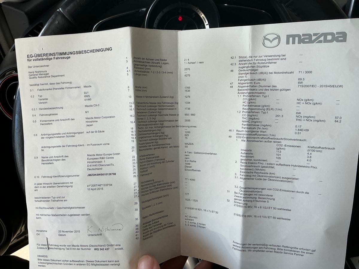 Mazda CX-3 d'occasion