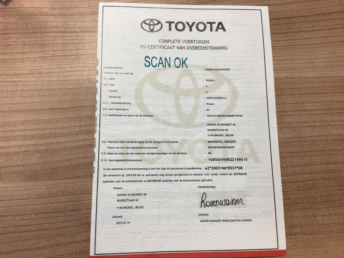 Toyota ProAce d'occasion