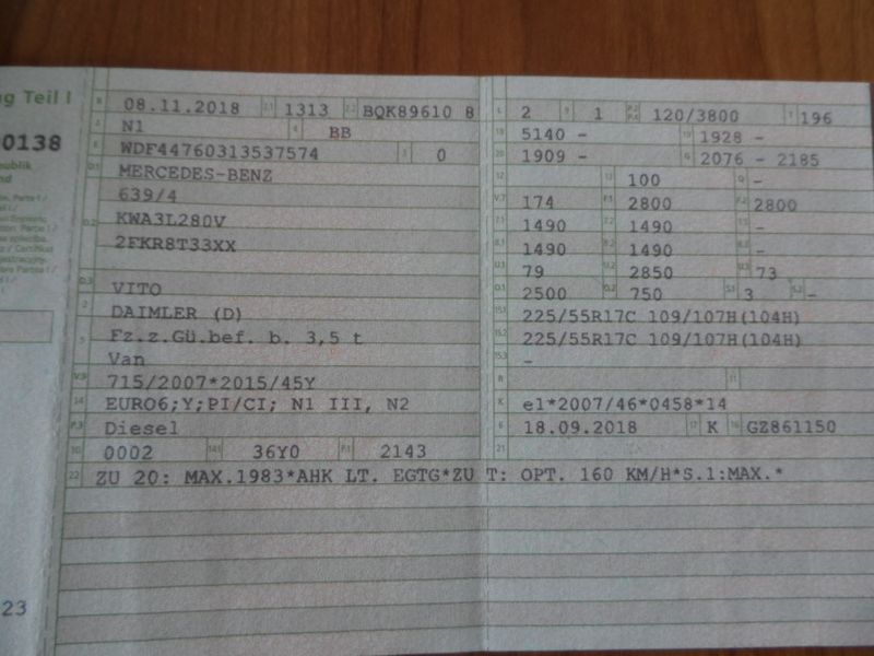 Mercedes-Benz Vito 116 CDI lang — zdjęcie 15