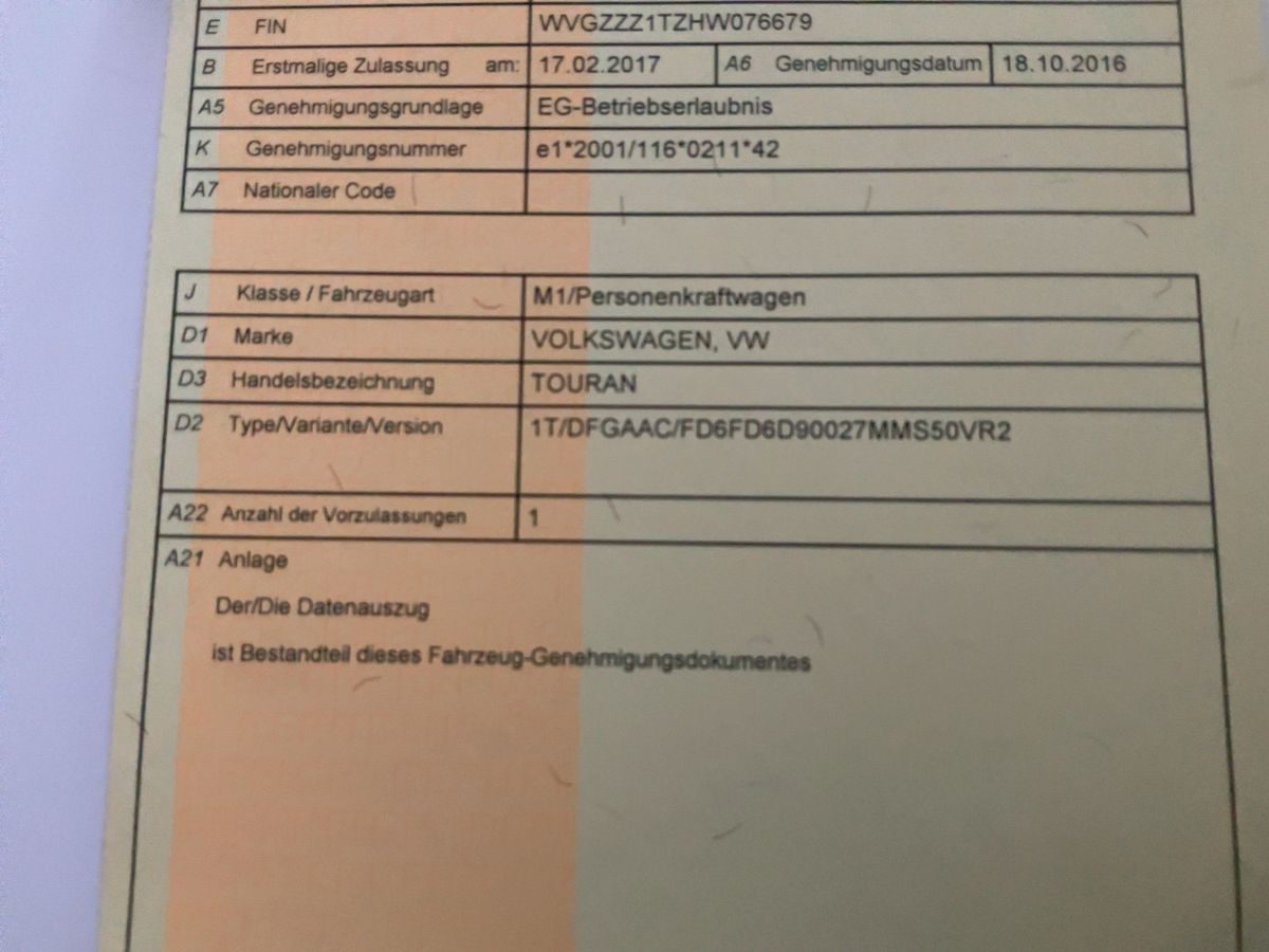 Volkswagen Touran d'occasion