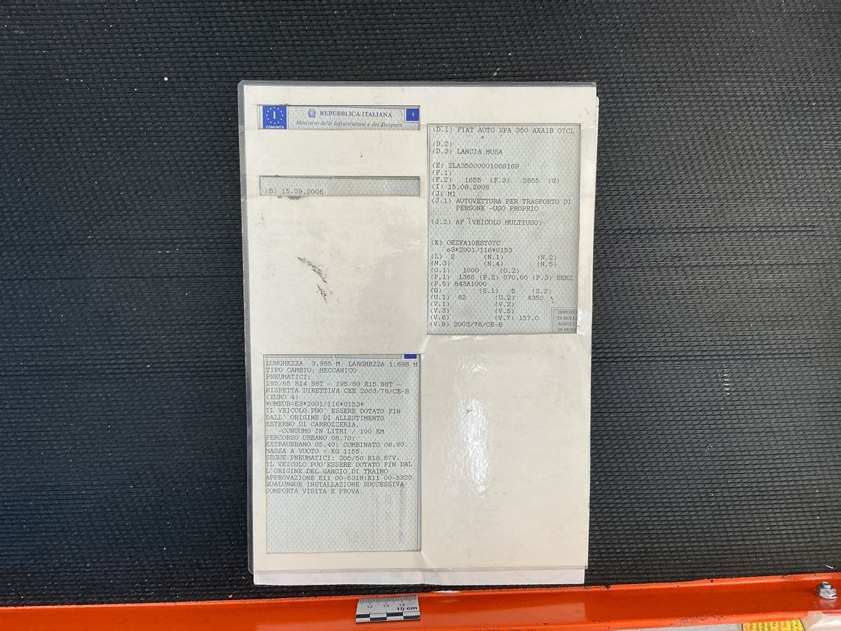 Lancia Musa d'occasion