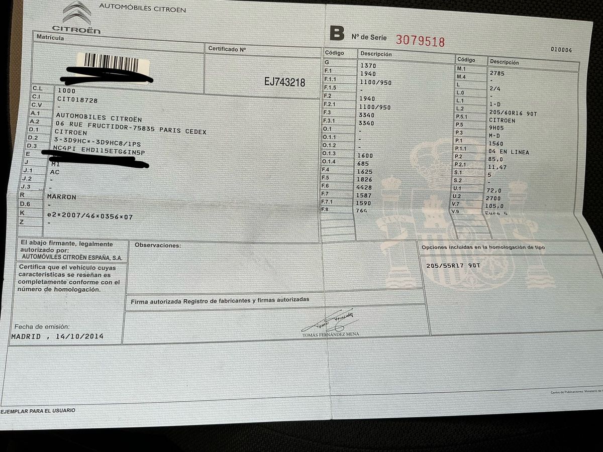 Citroen C4 Picasso 1.6 e-HDi Intensive