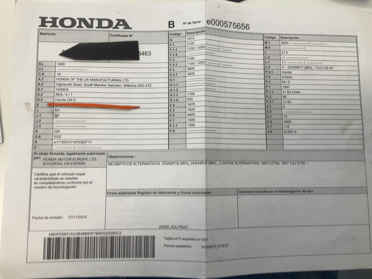 Honda CR-V d'occasion