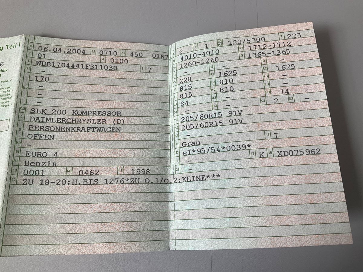 Mercedes-Benz SLK-Klasse SLK 200 Kompressor