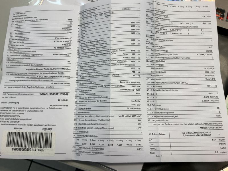 BMW 3er 320d Advantage 2019 – снимка 22