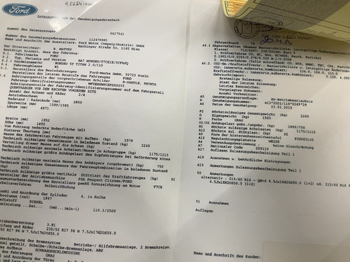 Ford Mondeo d'occasion