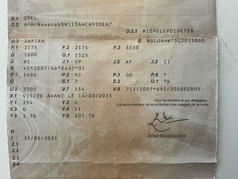 Opel Zafira 1.7 CDTI Cosmo Pack — zdjęcie 5