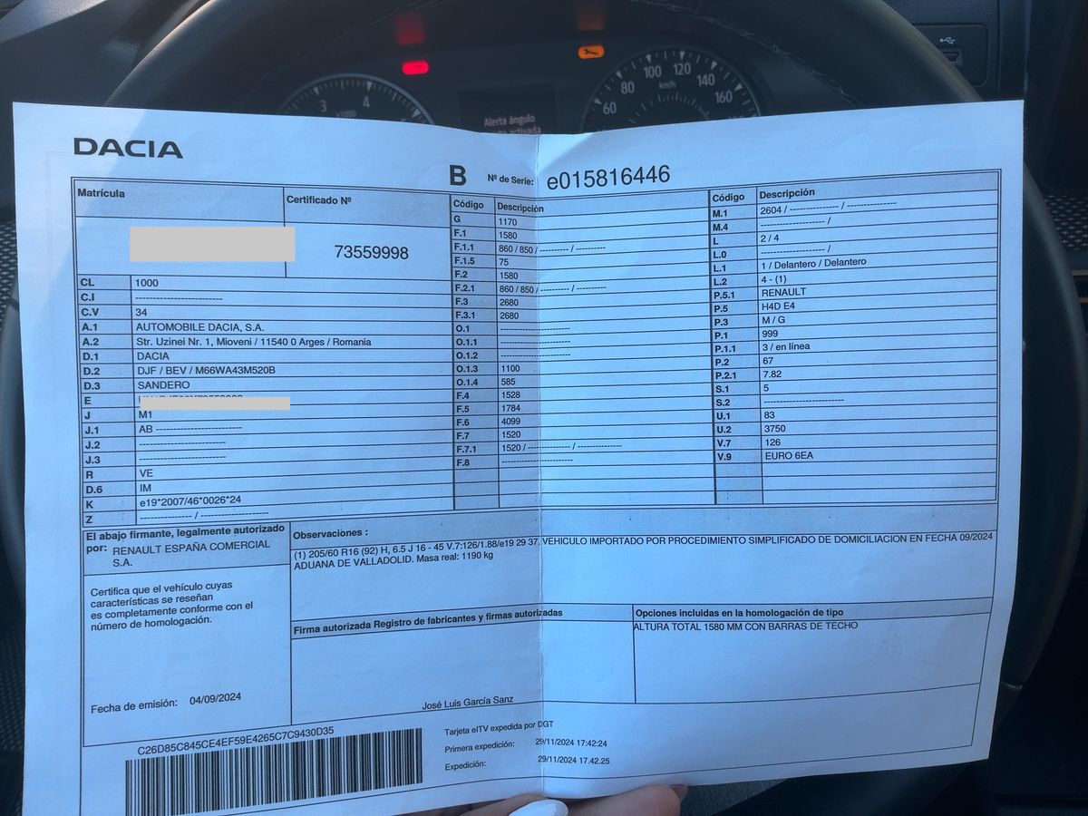 Dacia Sandero d'occasion