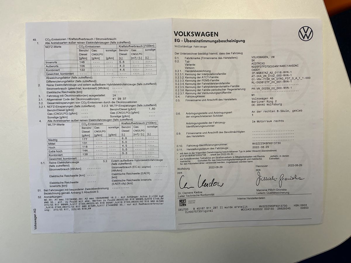 Volkswagen Caddy d'occasion