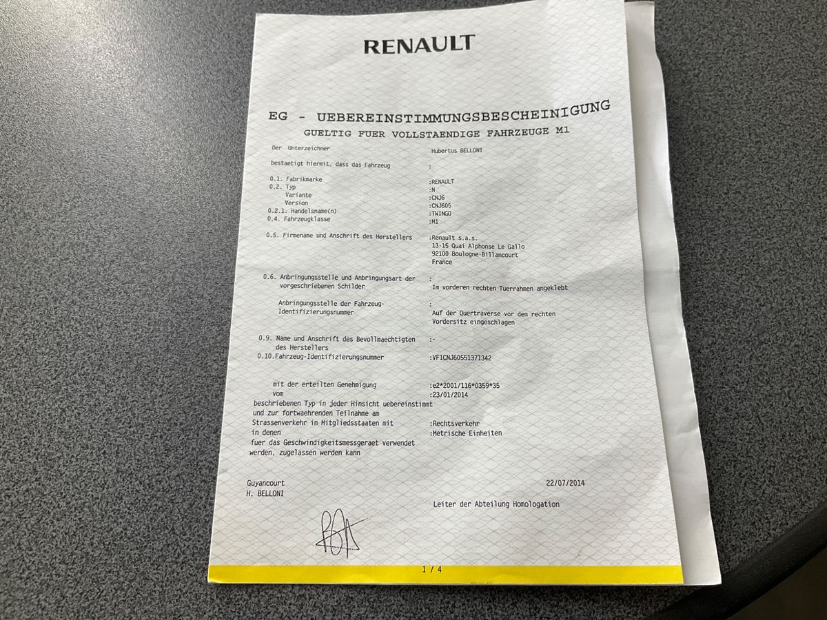 Renault Twingo d'occasion