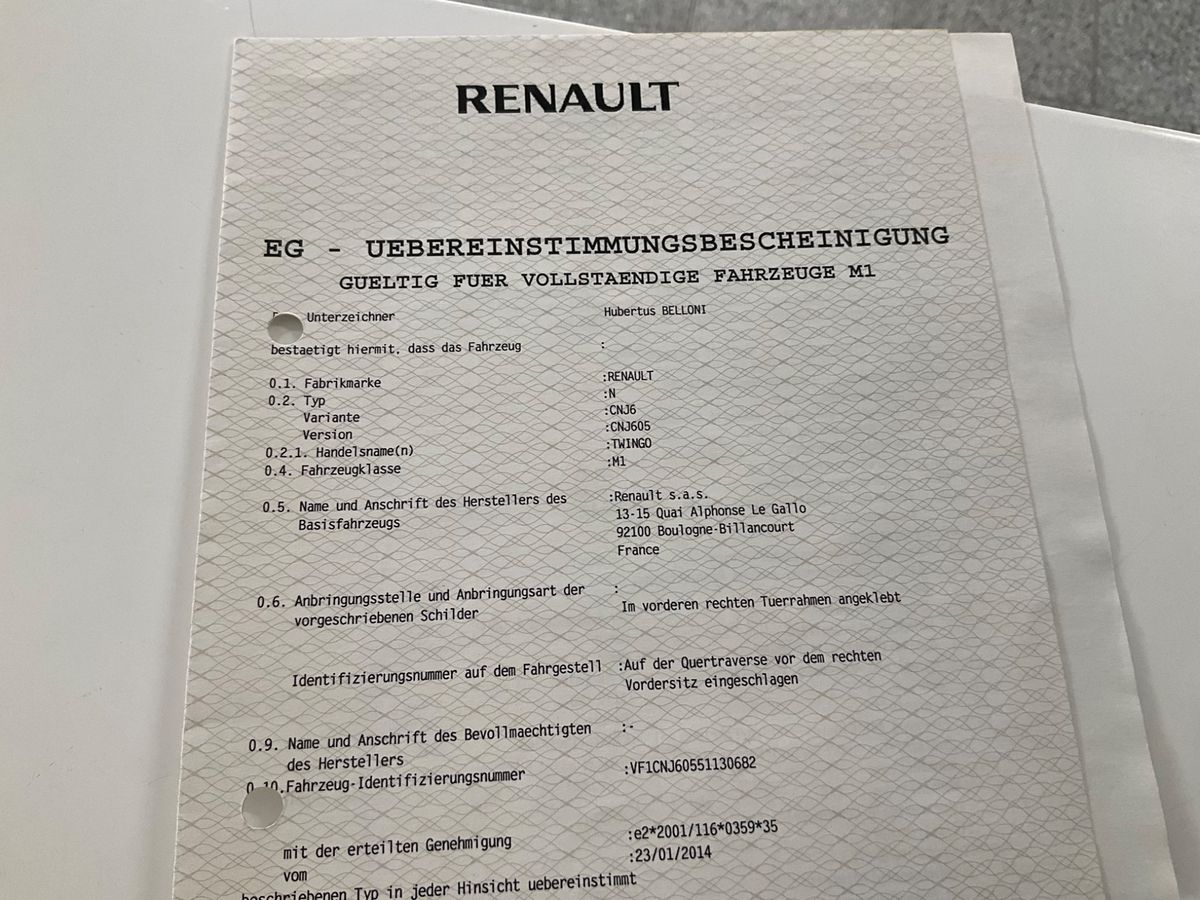 Renault Twingo d'occasion