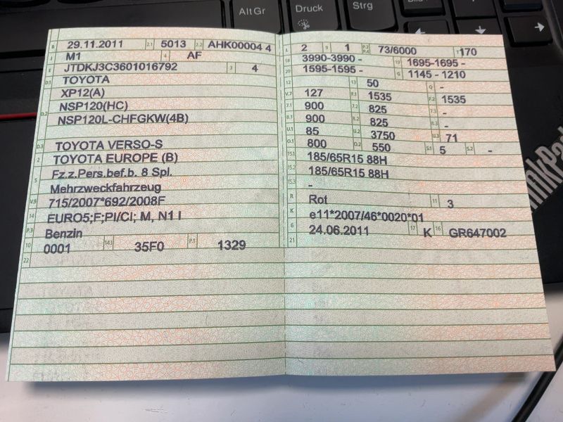 Toyota Verso-S 1.33 Dual VVT-i Life — zdjęcie 15