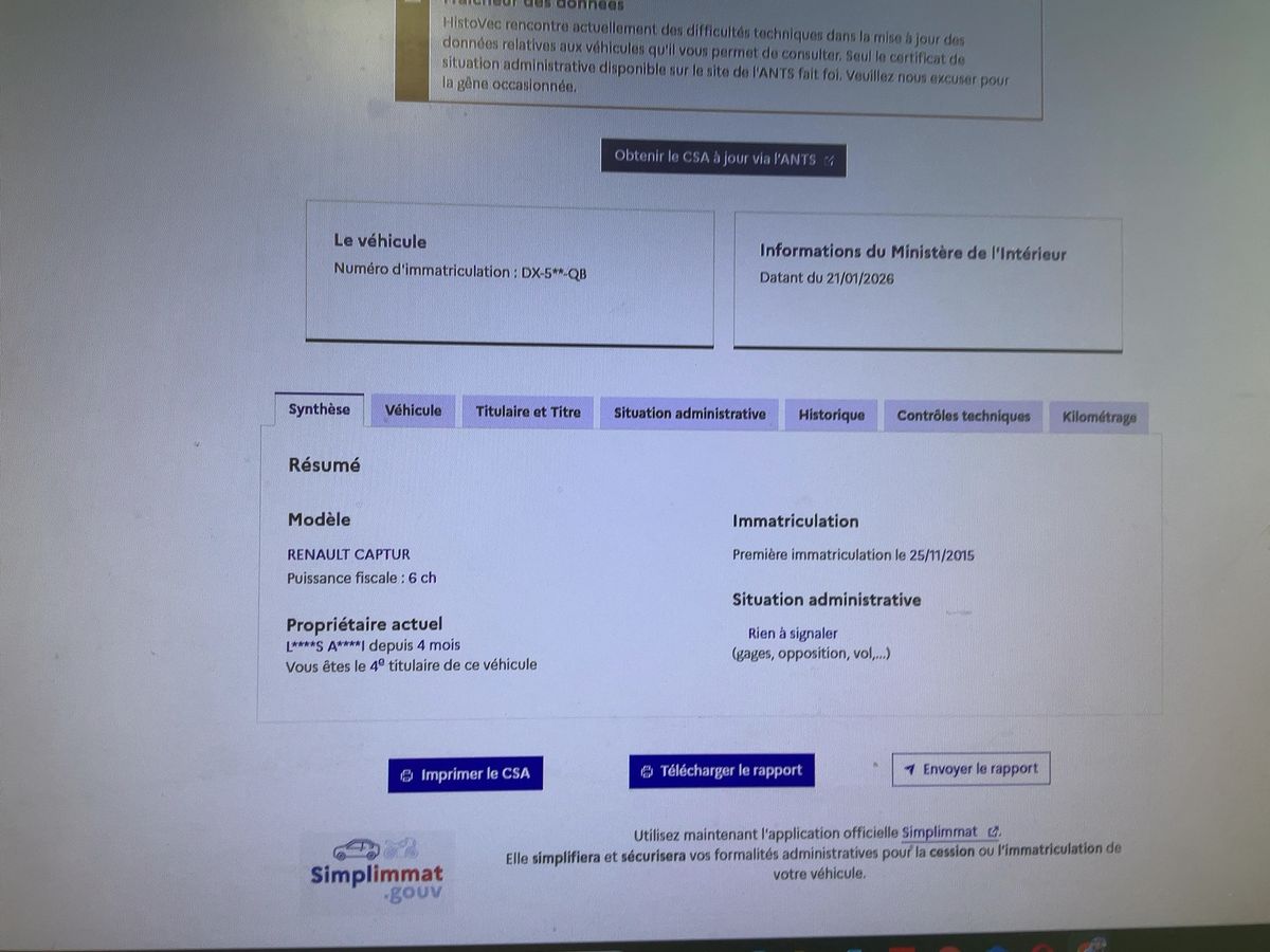 Renault Captur d'occasion