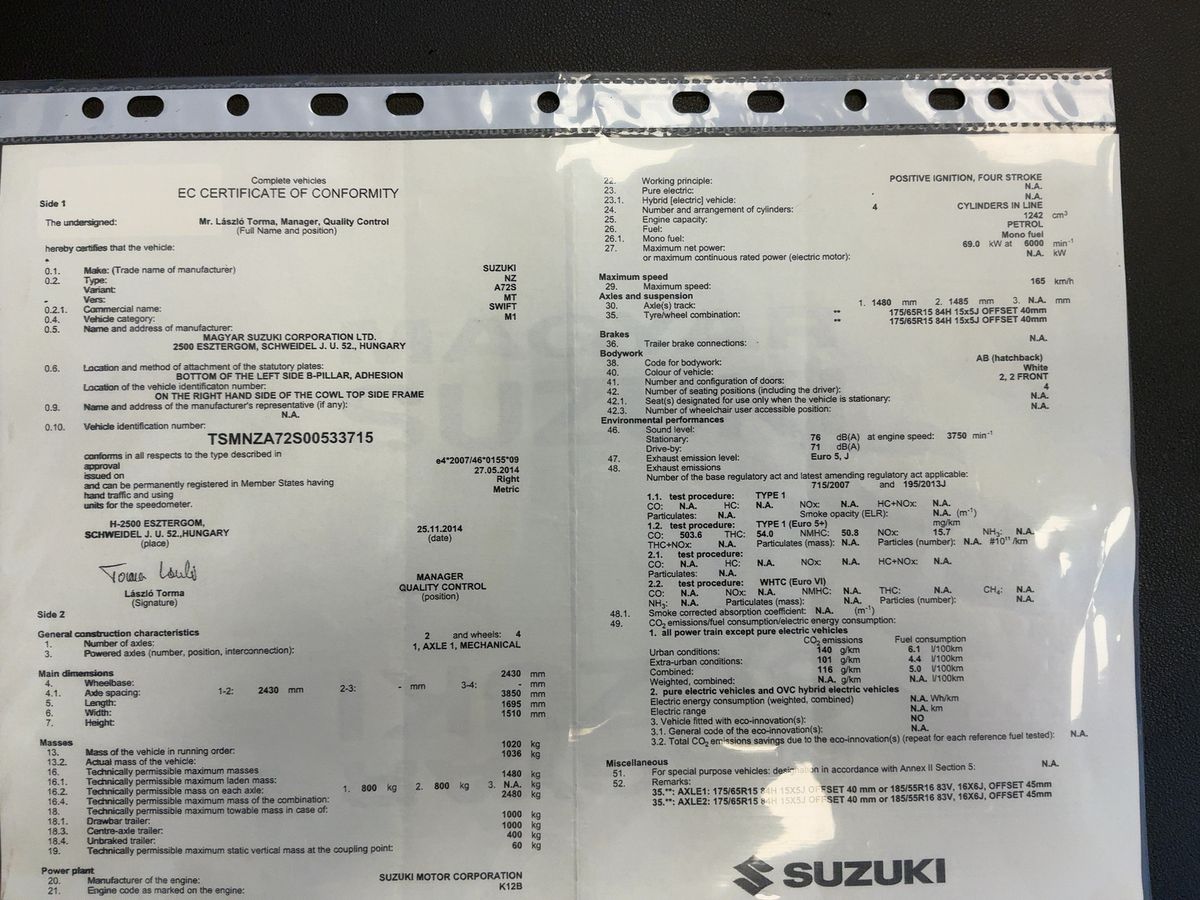 Suzuki Swift d'occasion