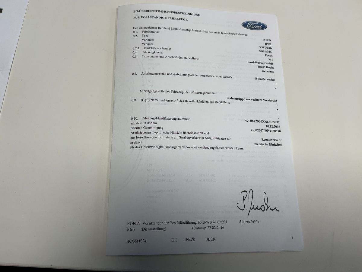 Ford Focus d'occasion