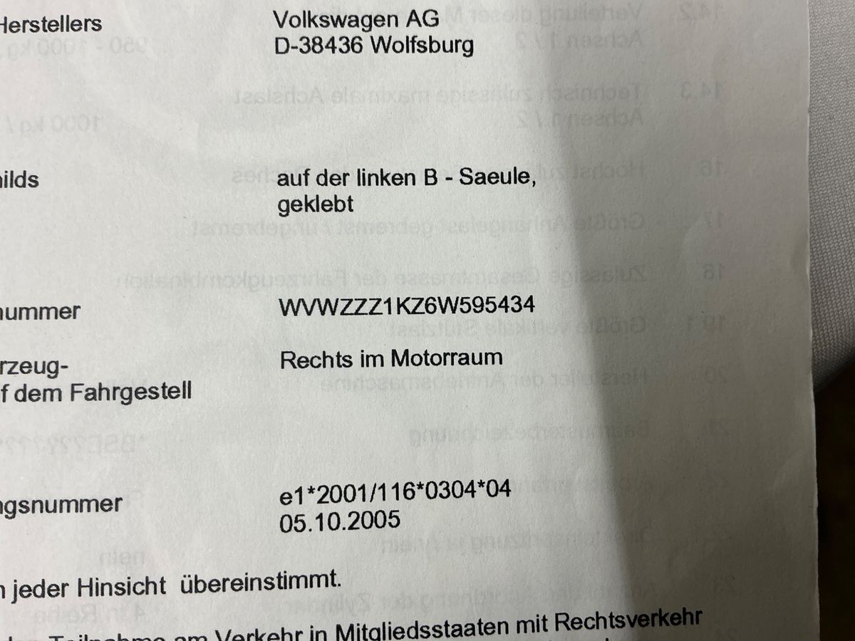 Volkswagen Golf Plus 1.6 Goal