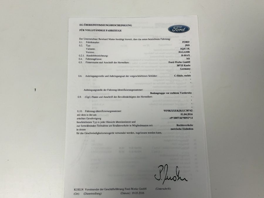 Ford B-Max d'occasion