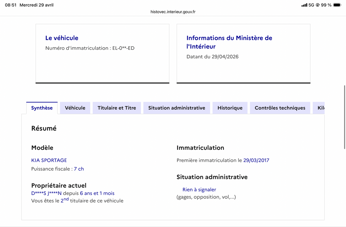 Kia Sportage d'occasion