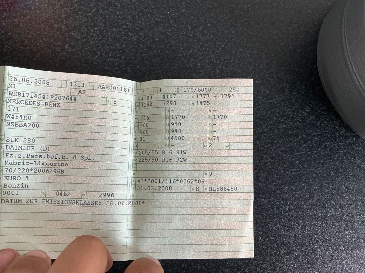 Mercedes-Benz SLK-Klasse SLK 280