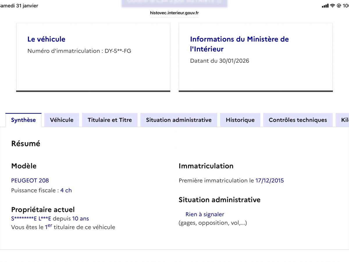 Peugeot 208 d'occasion