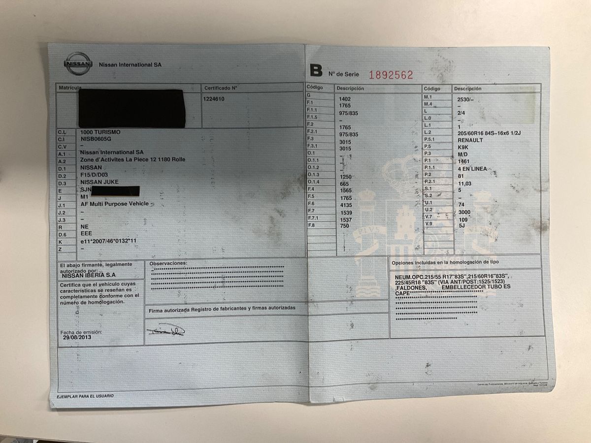 Nissan Juke d'occasion