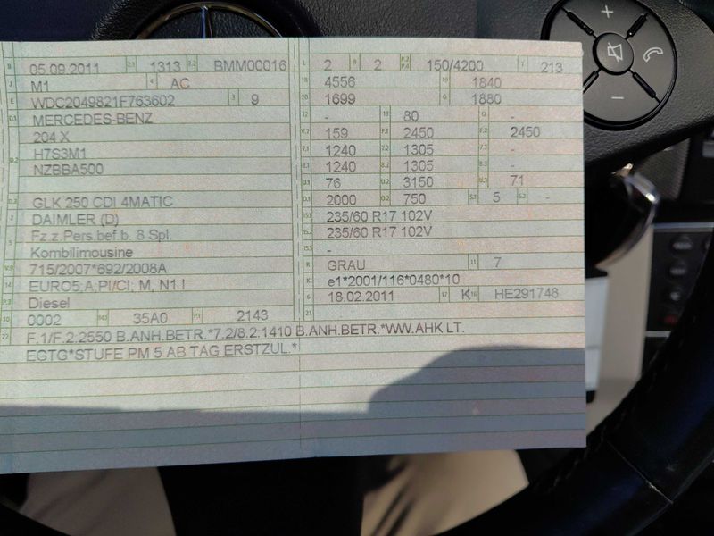 Mercedes-Benz GLK-Klasse GLK 250 CDI 4Matic BlueEfficiency — zdjęcie 14