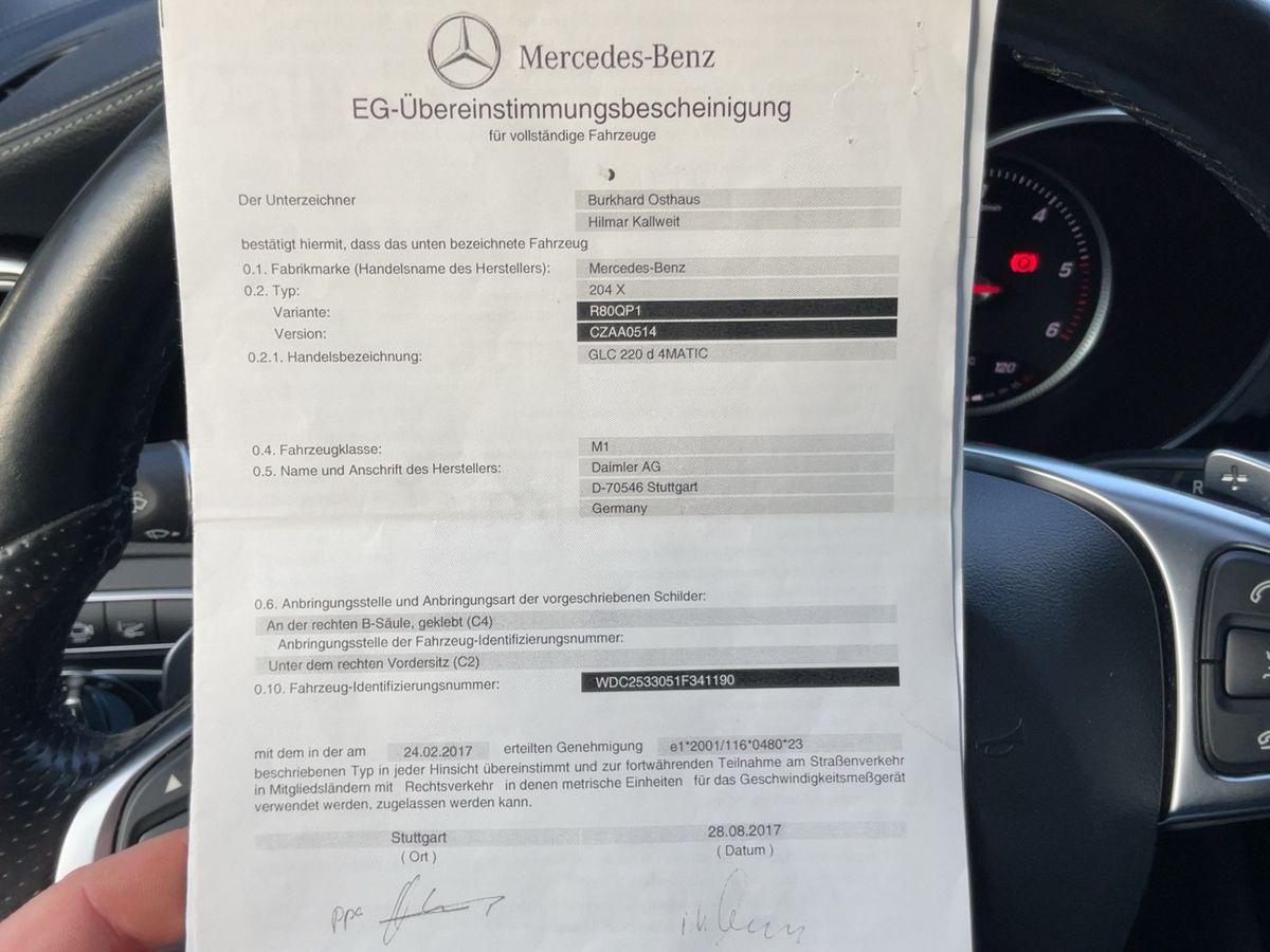 Mercedes-Benz GLC-Klasse d'occasion