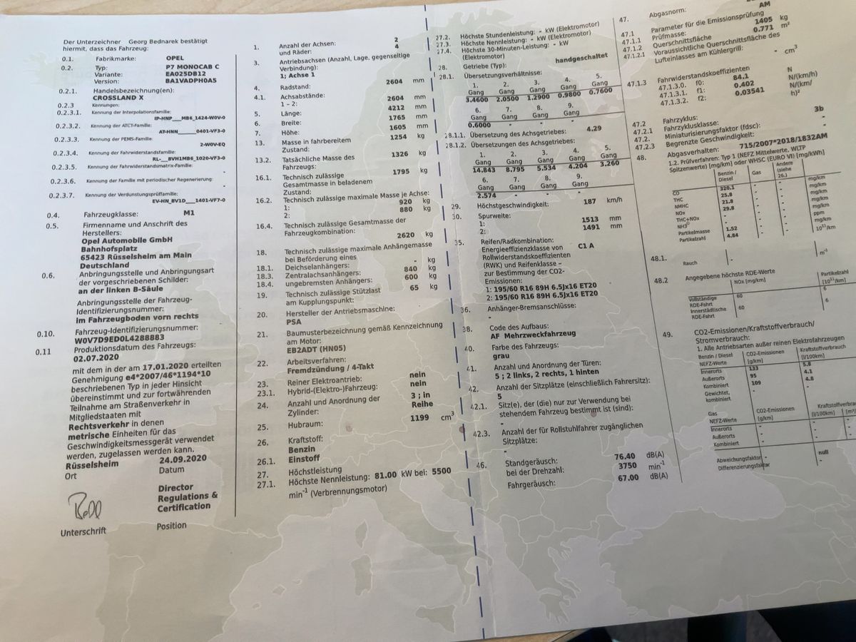 Opel Crossland d'occasion