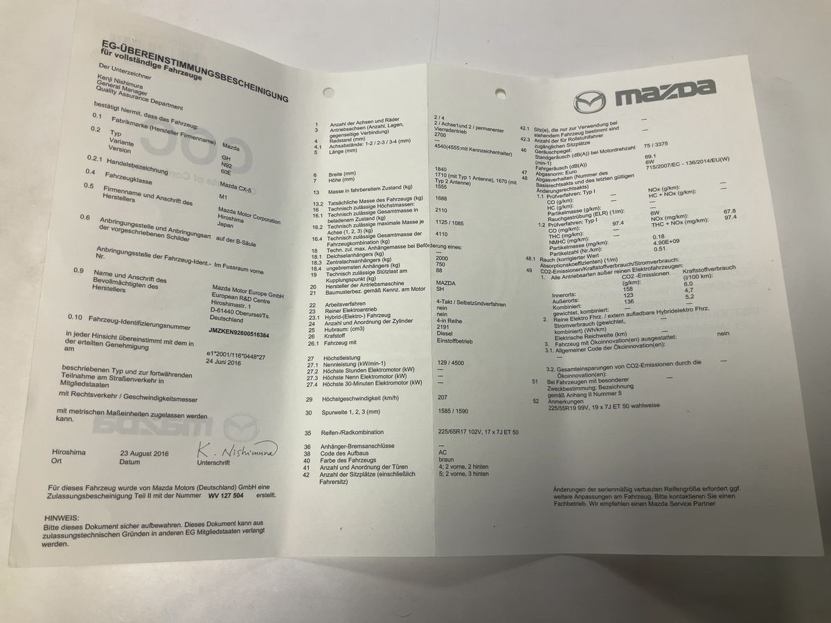 Mazda CX-5 d'occasion