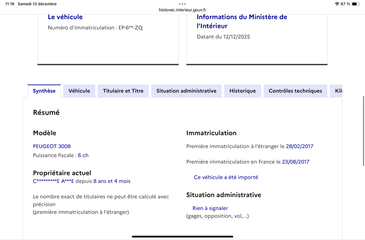 Peugeot 3008 d'occasion