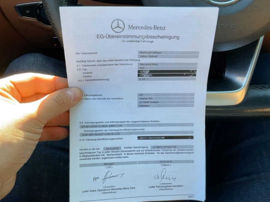 Mercedes-Benz E-Klasse d'occasion