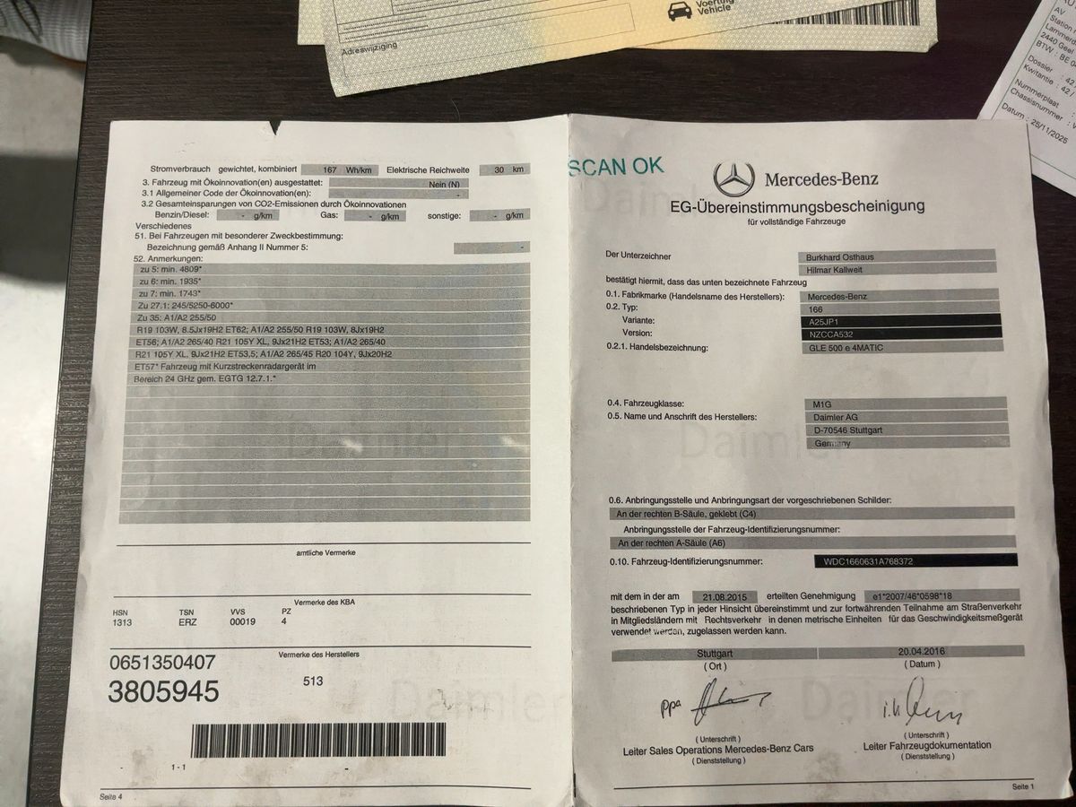Mercedes-Benz GLE-Klasse d'occasion