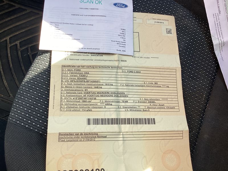 Ford C-Max 1.6 TDCi Trend 2012 – снимка 5