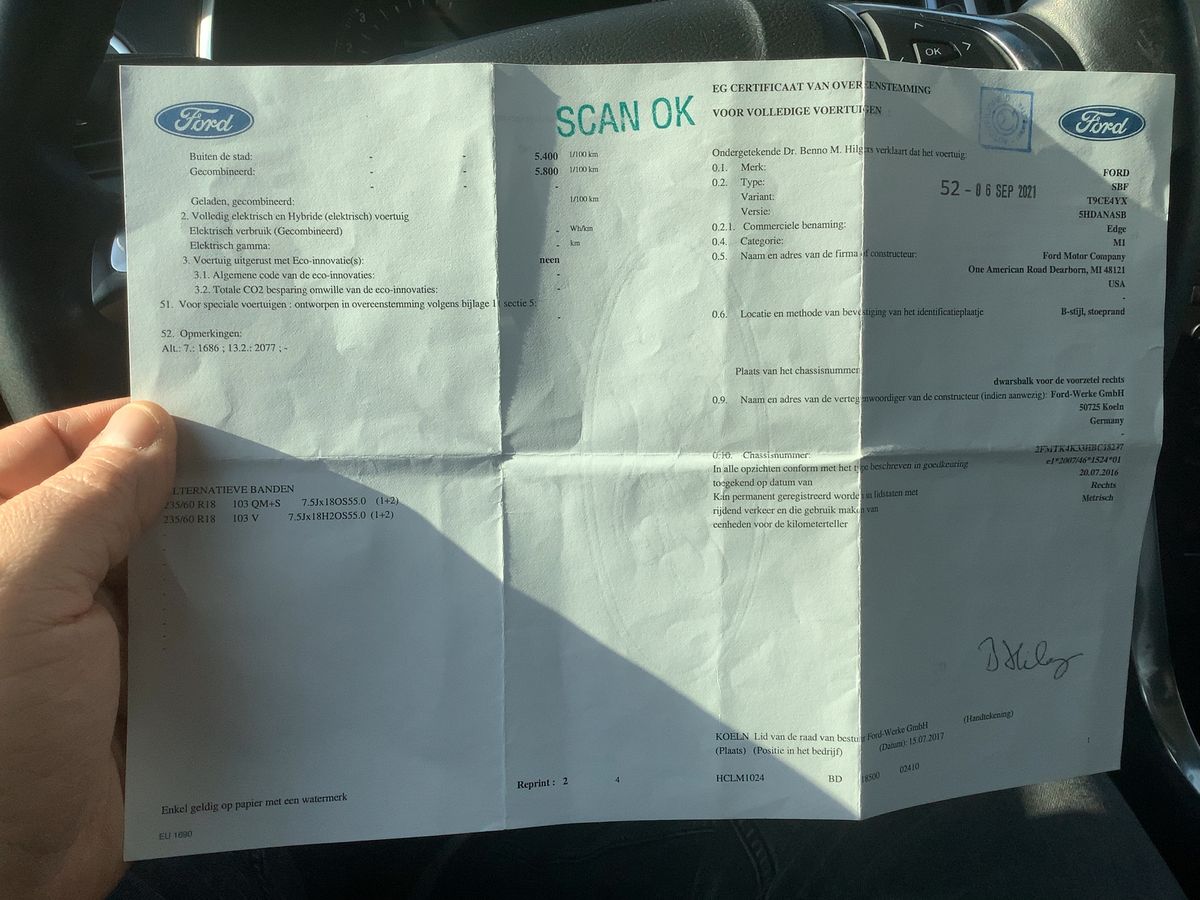 Ford Edge d'occasion