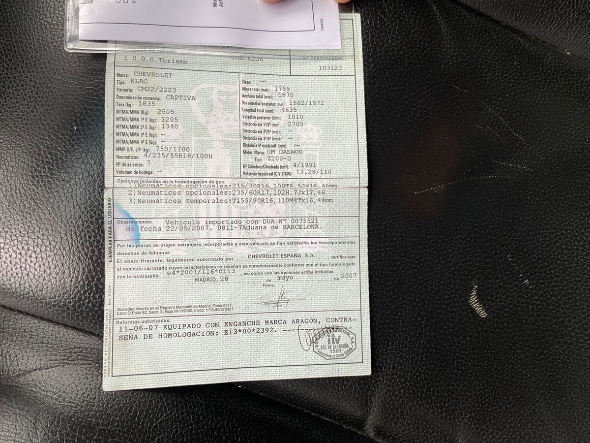 Chevrolet Captiva d'occasion