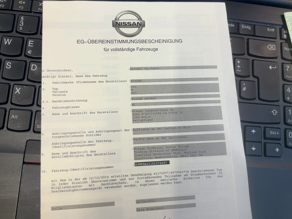 Nissan Qashqai d'occasion