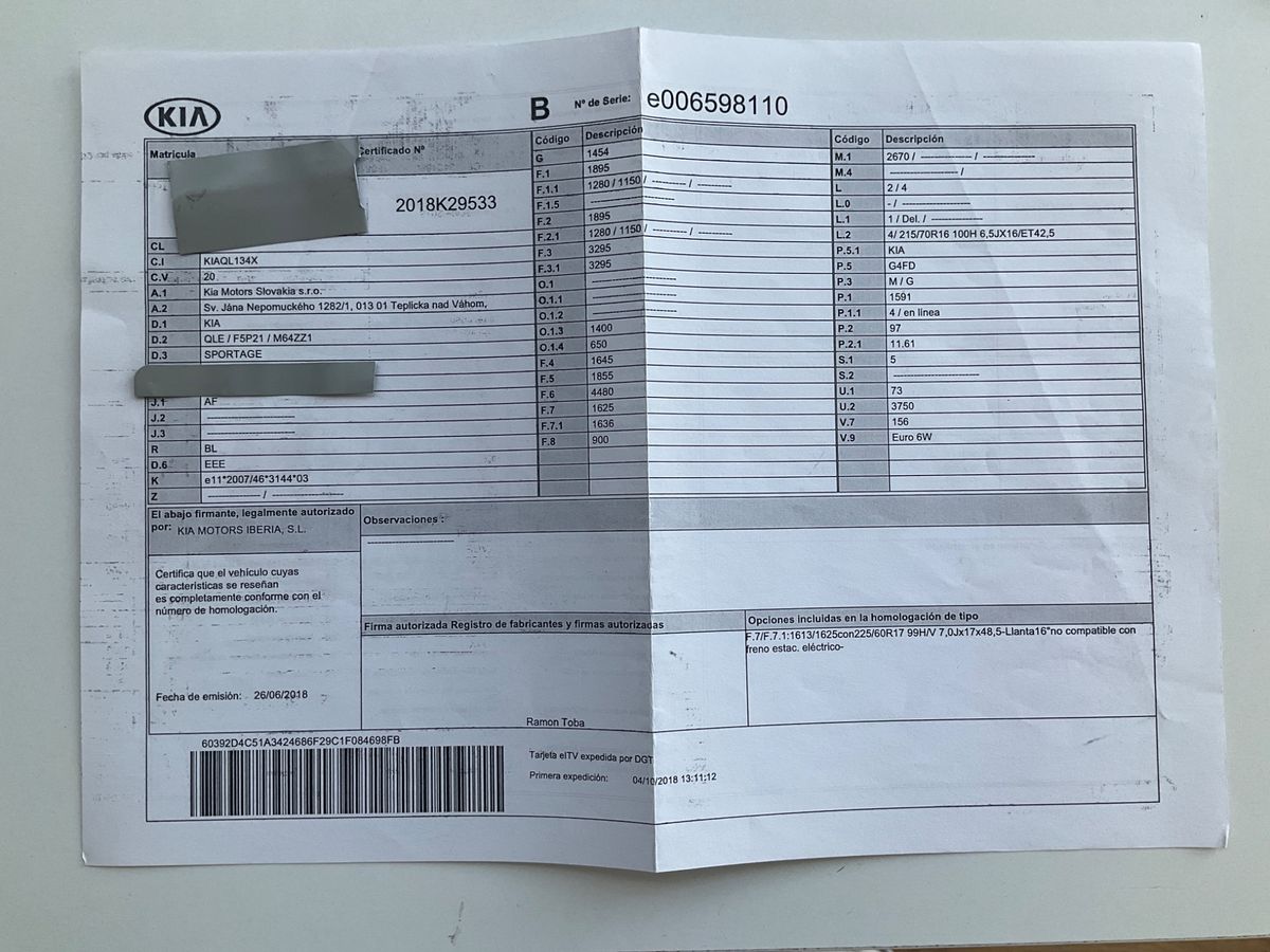 Kia Sportage d'occasion