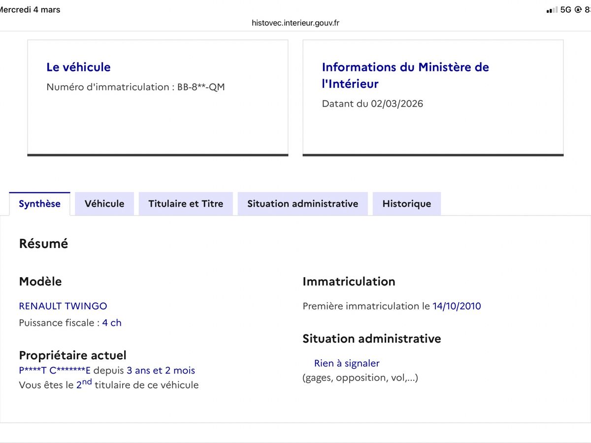 Renault Twingo d'occasion