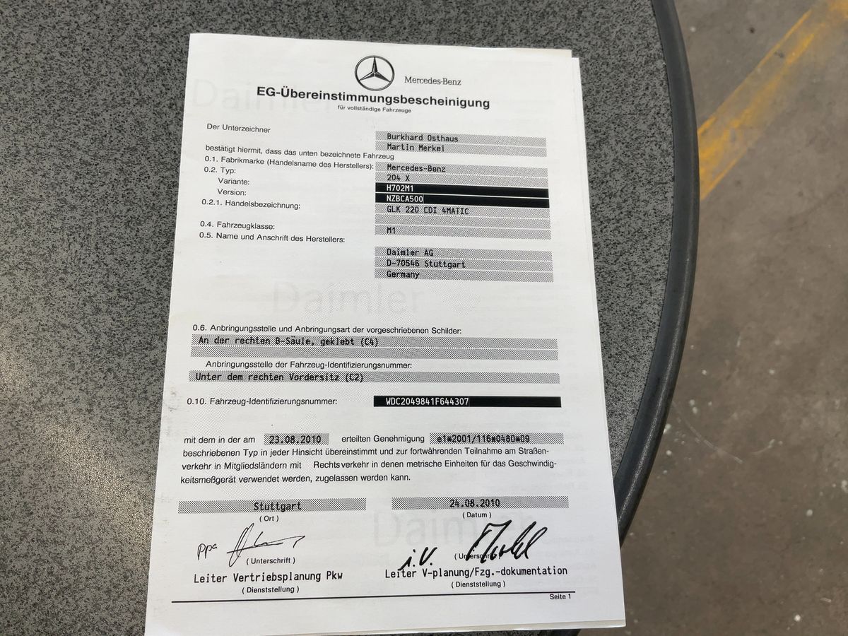 Mercedes-Benz GLK-Klasse d'occasion