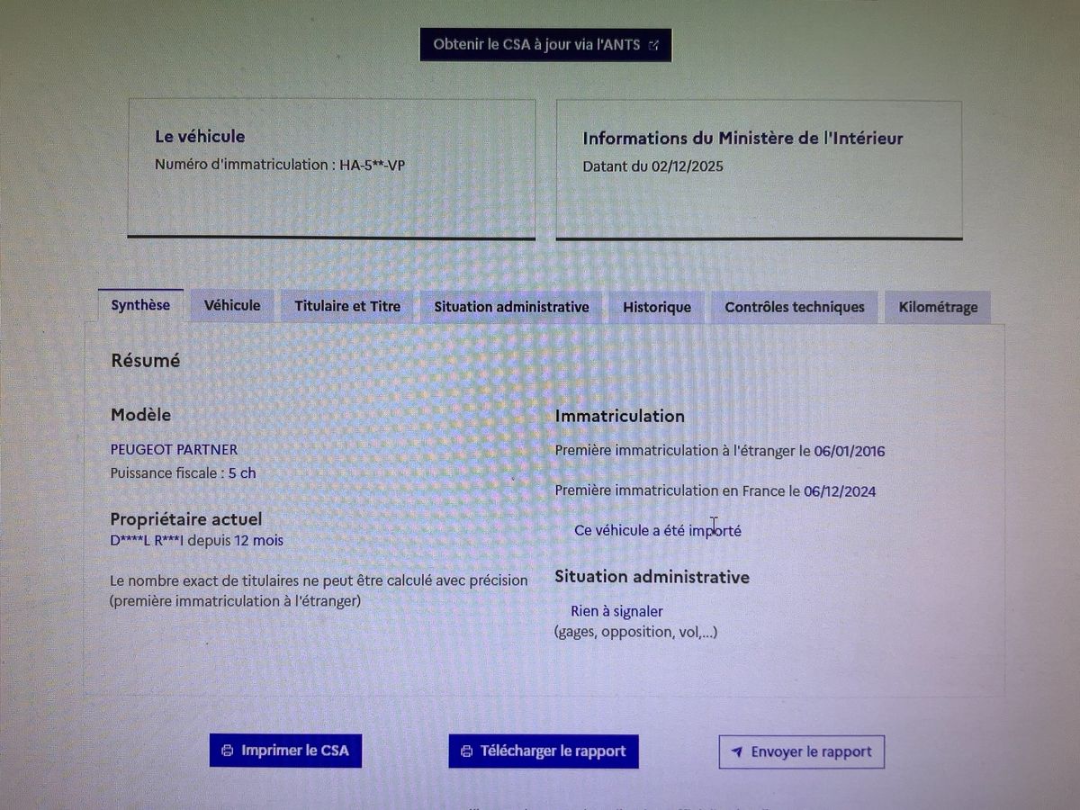 Peugeot Partner d'occasion